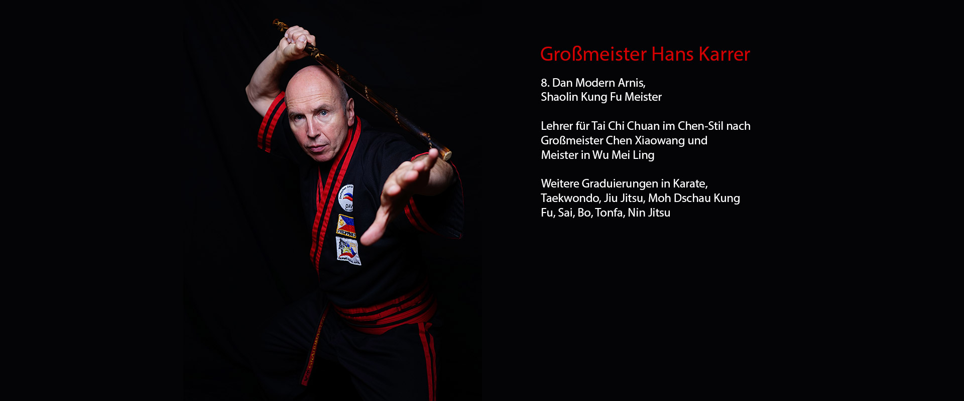 6. Modern Arnis Lehrgang in Langenselbold mit Großmeister Hans Karrer